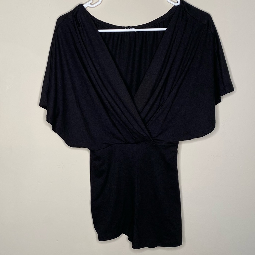 Fashion Nova Black Romper